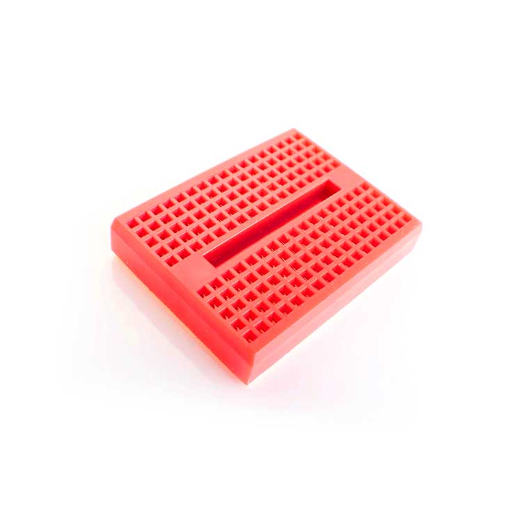 Mini Yapışkanlı Breadboard Kırmızı
