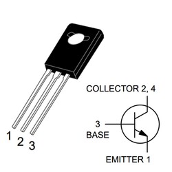 mje340 Transistor Bjt Npn To-126 - Thumbnail