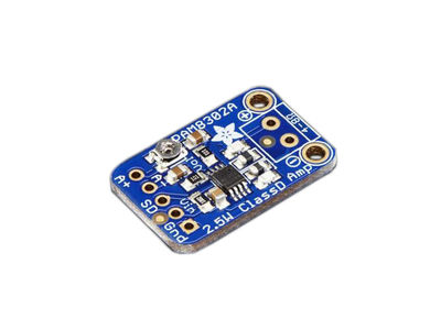 Adafruit - Mono 2.5W Class D Audio Amplifier - PAM8302
