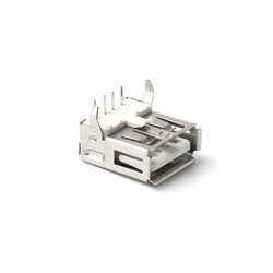 MS 028 USB 2.0 A Konnektör 90C Dişi
