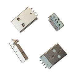 MS 038 USB 2.0 A Konnektör SMD Erkek
