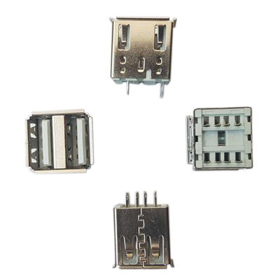 DirencNet - MS 031 USB 2.0 A Konnektör 180C Çiftli - İkili Kısa Dişi