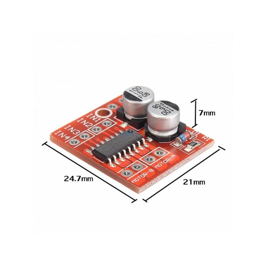 MX1508 DC Motor Sürücü Modülü (L298 Mini) - 3