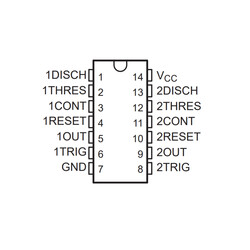 NE556DT SIOC-14 SMD Timer - Oscillator - Pulse Generator Integration - Thumbnail