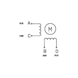 Nema 14 - 200 Adım Step Motor Bipolar - 35×28mm - 10V - 0.5 A - Thumbnail