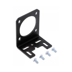 NEMA 14 Aluminum Stepper Motor Holder - L Bracket - Thumbnail