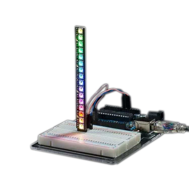 NeoPixel Stick – 8’li 5050 Adreslenebilir RGB LED Şerit