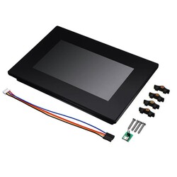 7.0 Inch Nextion HMI Resistive Touch LCD Display and Housing - 800x400 - 32MB Memory - Thumbnail