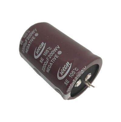 Secon - 2200uF 200V Kondansatör
