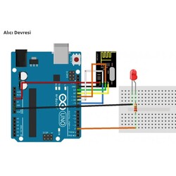 NRF24L01 2.4GHz Smd Wireless Modül - Thumbnail