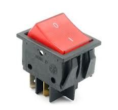 KCD2 On-Off Rocker Key Red Light