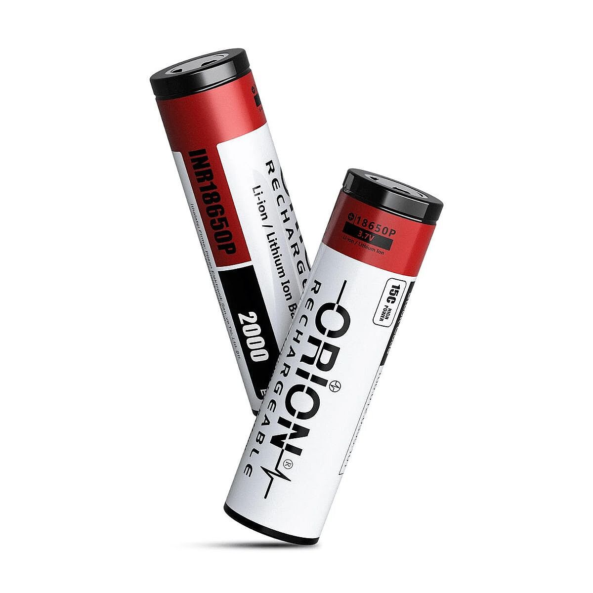 Orion 18650P 3.7V 2000mAh 15C Li-ion Pil - 1