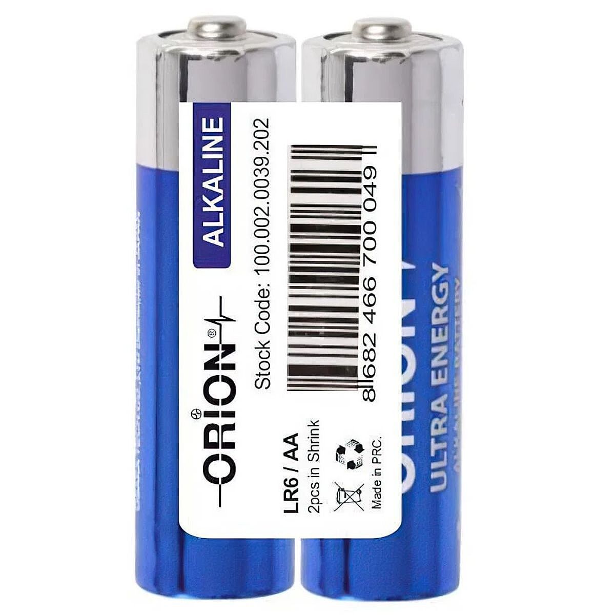 Orion AA 1.5V Alkalin 2’li Paket Pil - 1