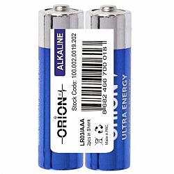Orion AAA 1.5V Alkalin 2’li Paket Pil