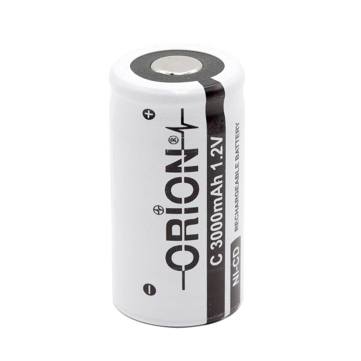 Orion C Orta Boy 1.2V 3000mAh 3C Ni-Cd Pil - 2