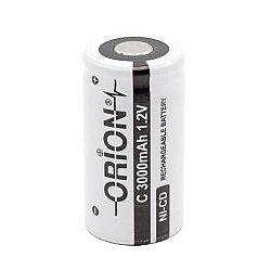 Orion C Orta Boy 1.2V 3000mAh 3C Ni-Cd Pil