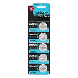 Orion CR2025 3V Lityum 5’li Paket Pil