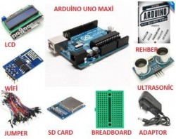 Orijinal Arduino Uno Maxi Başlangıç Seti - Thumbnail