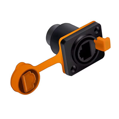 DirencNet - Panel Montaj Su Geçirmez RJ45 Dişi Soket A1016-B