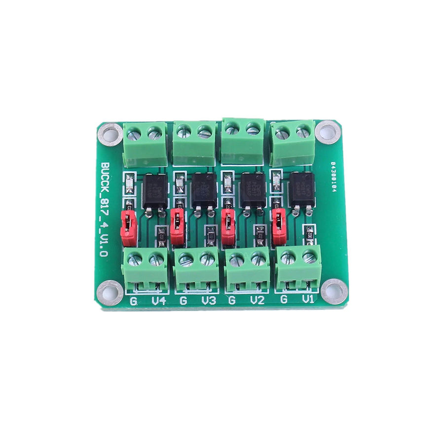 PC817 4 Channel Optocoupler Module For Isolation