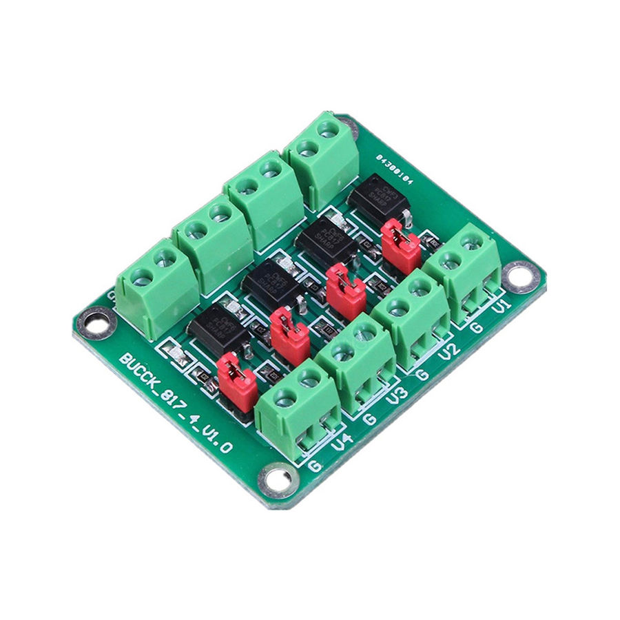 PC817 4 Channel Optocoupler Module For Isolation