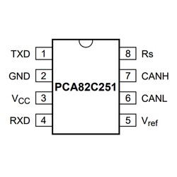 PCA82C251 DIP Microcontroller DIP8 - Thumbnail