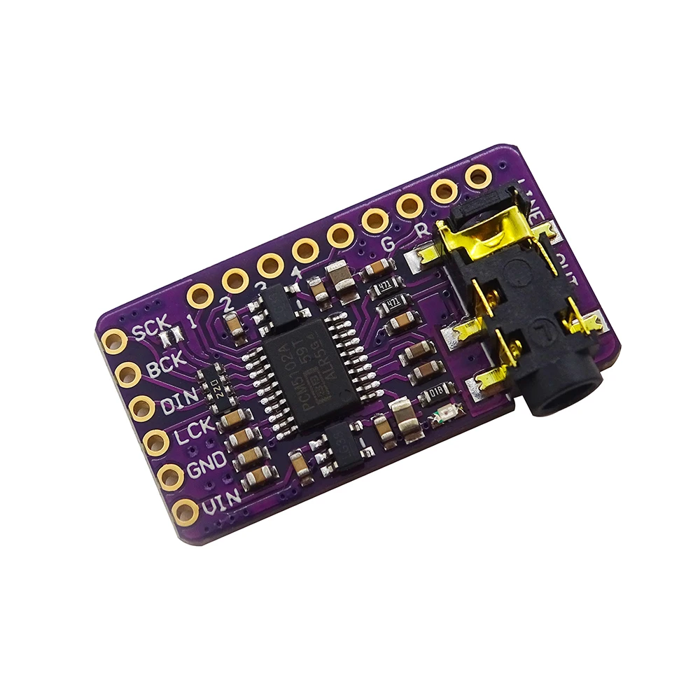 DirencNet - PCM5102A I2S DAC Dekoder Modül