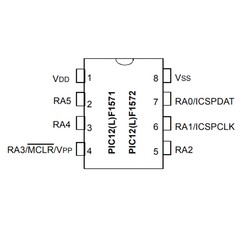 PIC12F1571 I / SN SMD SOIC-8 8-Bit 32MHz Microcontroller - Thumbnail