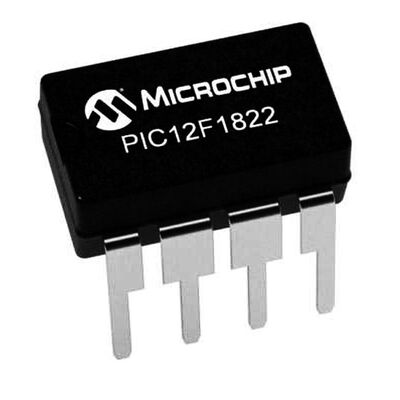 Microchip - PIC12F1822 I / P 8-Bit 32MHz Microcontroller DIP8