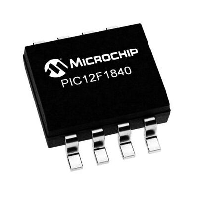 Microchip - PIC12F1840 I / SN SMD SOIC-8 8-Bit 32MHz Microcontroller