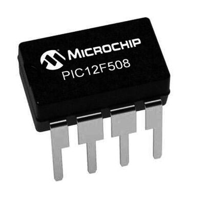 Microchip - PIC12F508 I/P PDIP-8 8-Bit 4Mhz Mikrodenetleyici
