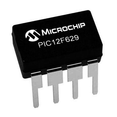 Microchip - PIC12F629 I / P 8-Bit 20Mhz Microcontroller DIP8