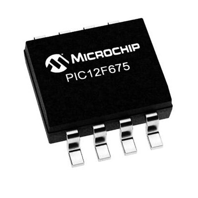 Microchip - PIC12F675 I/SN SMD SOIC-8 8-Bit 20Mhz Mikrodenetleyici