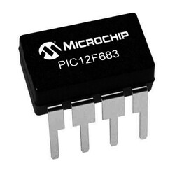 PIC12F683 I / P 8-Bit 20MHz Microcontroller DIP8 - Thumbnail