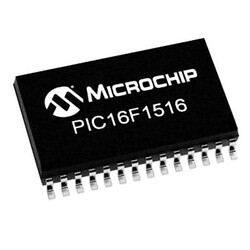 PIC16F1516 I / SO SMD SOIC-28 8-Bit 20 MHz Microcontroller - Thumbnail