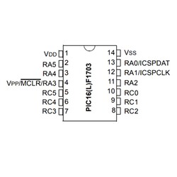 PIC16F1705-I/SL 8Bit 32Mhz SMD Mikrodenetleyici SOIC14 - Thumbnail