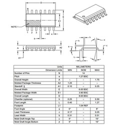 PIC16F1823 I / SL SMD SOIC-14 8-Bit 32 MHz Microcontroller - Thumbnail