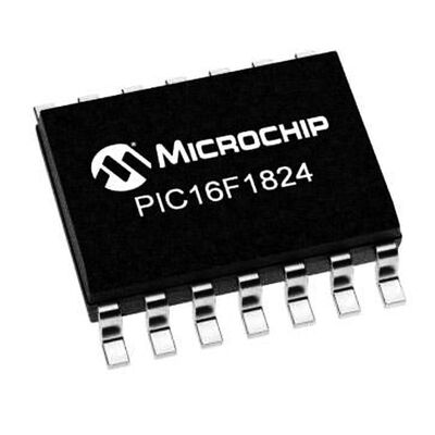 Microchip - PIC16F1824 I/SL SMD SOIC-14 8-Bit 32 MHz Mikrodenetleyici