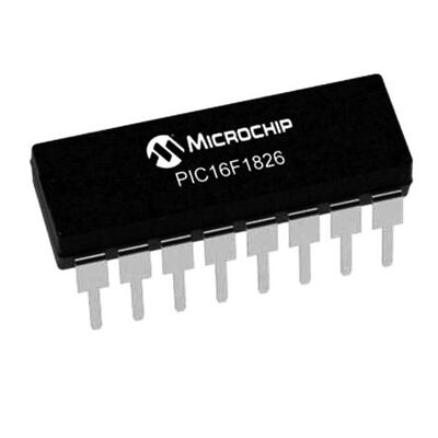 Microchip - PIC16F1826-I/P PDIP-18 8-Bit 32MHz Mikrodenetleyici