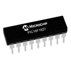 PIC16F1827-I/P PDIP-18 8-Bit 32MHz Mikrodenetleyici - Thumbnail