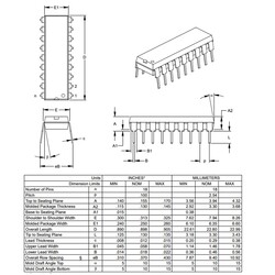 PIC16F1847-I / P Dip-18 32MHz 8-Bit Microcontroller - Thumbnail