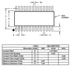 PIC16F1933-I / SO SMD SOIC28 32MHz 8-Bit Microcontroller - Thumbnail