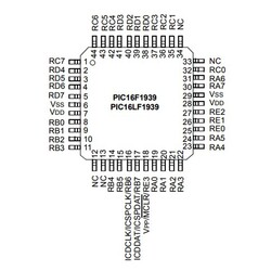 PIC16F1939 I / PT SMD TQFP-44 8-Bit 32 MHz Microcontroller - Thumbnail