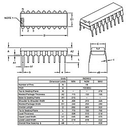 PIC16F54 I/P PDIP-18 8-Bit 20 MHz Mikrodenetleyici - 3