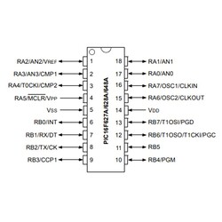 PIC16F628A I / SO SOIC-18 8-Bit 20 MHz Microcontroller - Thumbnail