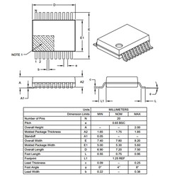 PIC16F628A-I / SS 8-Bit 20MHz Smd Microcontroller SSOP20 - Thumbnail