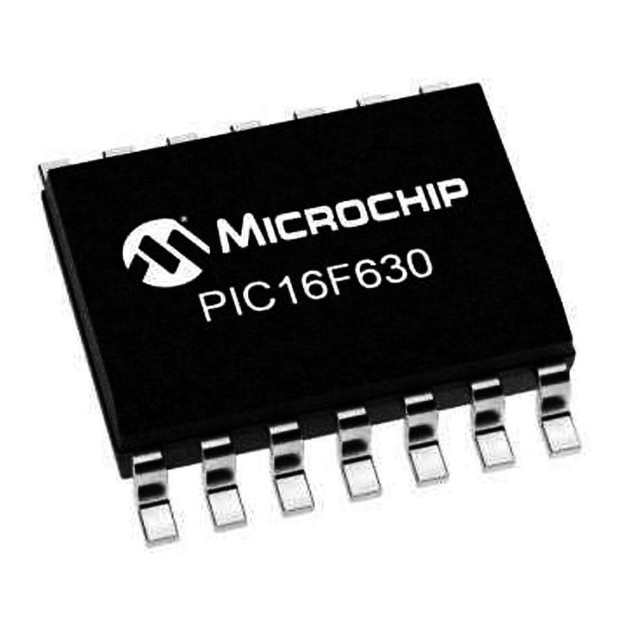 PIC16F630 I/SL SMD SOIC-14 8-Bit 20 MHz Mikrodenetleyici