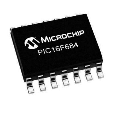 Microchip - PIC16F684 I/SL SMD SOIC-14 8-Bit 20 MHz Mikrodenetleyici