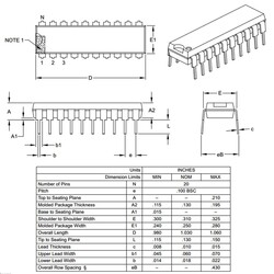 PIC16F690 I / P PDIP-20 8-Bit 20 MHz Microcontroller - Thumbnail