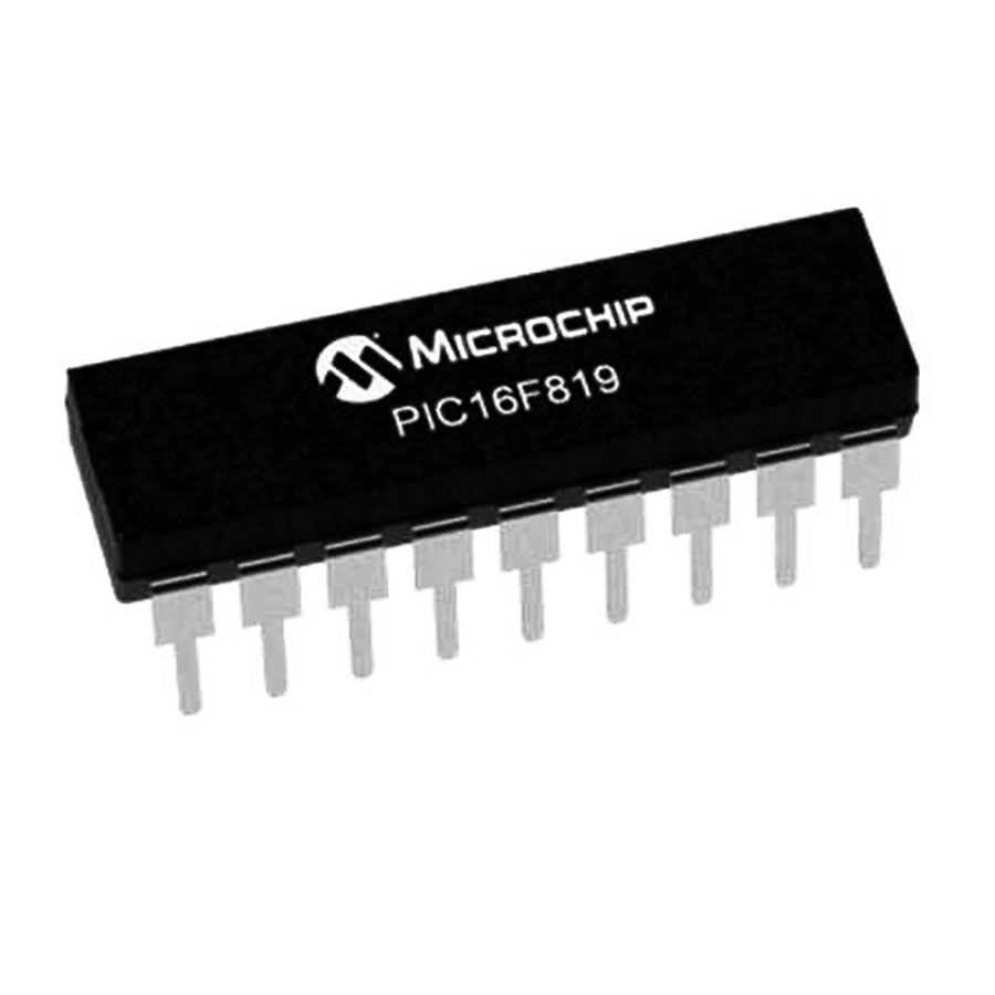PIC16F819 I / P PDIP-18 8-Bit 20 MHz Microcontroller